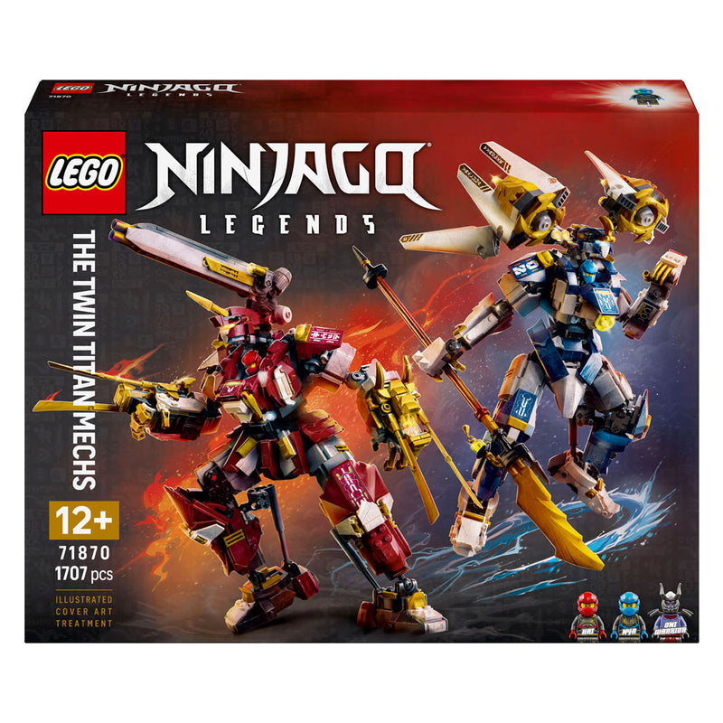 Afbeelding laden in galerijviewer, Lego ninjago de twee torenhoge mecha