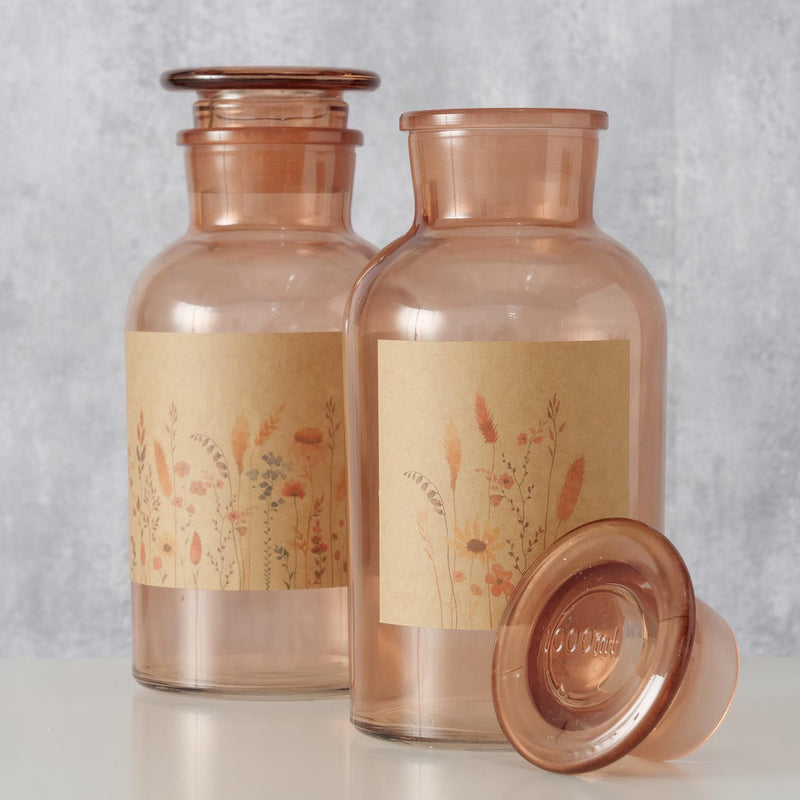Afbeelding laden in galerijviewer, Boltze home apothekers fles kornelia 10xh22cm glas