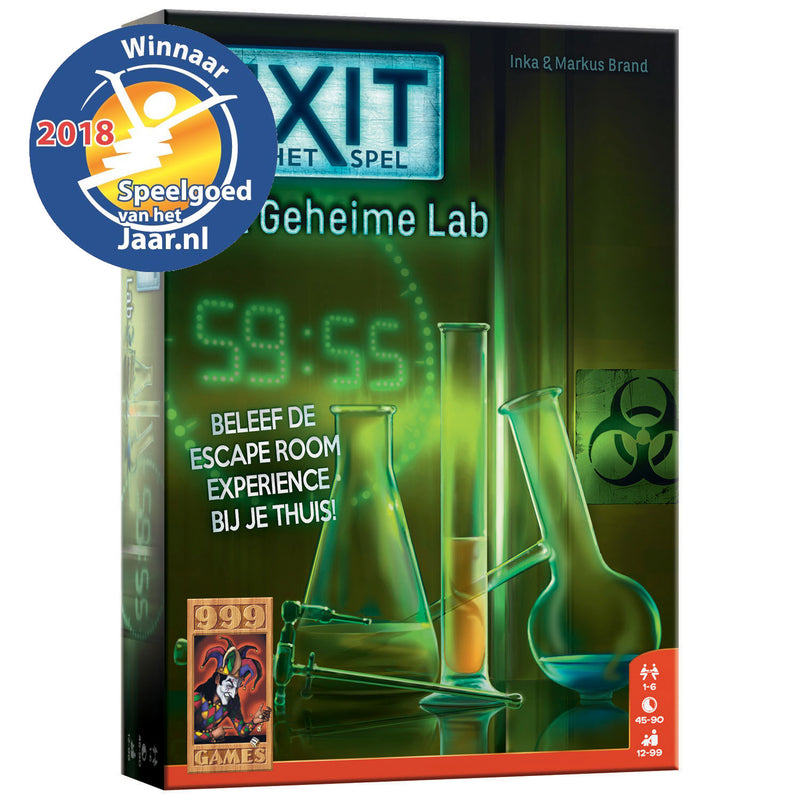Afbeelding laden in galerijviewer, 999Games EXIT Het Geheime Lab