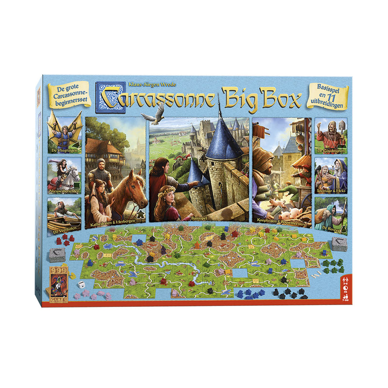 Afbeelding laden in galerijviewer, 999games 999 games carcassonne big box 3