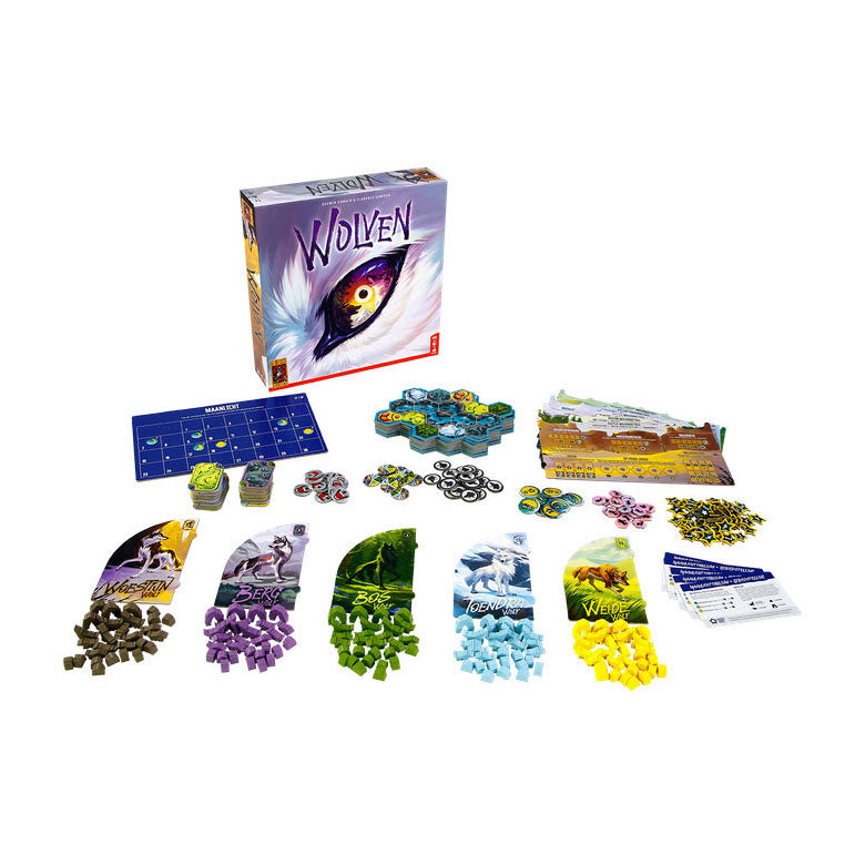 Afbeelding laden in galerijviewer, 999games 999 games wolven bordspel (nederlands, 2 - 5 spelers, 75 minuten, vanaf 14 jaar)