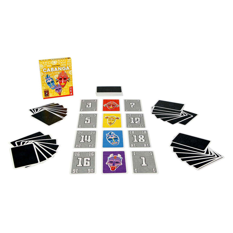 Afbeelding laden in galerijviewer, 999games 999 games cabanga kaartspel (nederlands, 3 - 6 spelers, 20 minuten, vanaf 8 jaar)