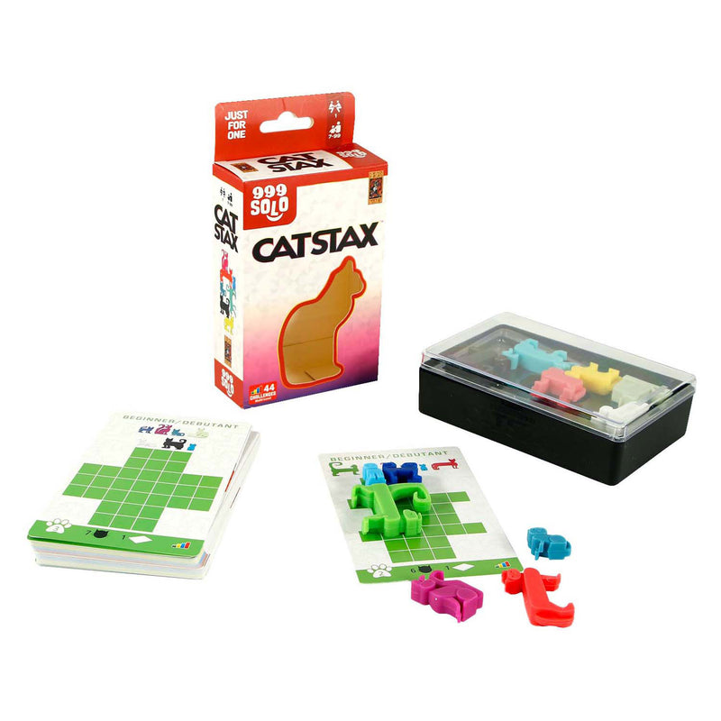 Afbeelding laden in galerijviewer, 999games 999 games cat stax denkspel (nederlands, 1 speler, vanaf 7 jaar, 44 opdrachten)
