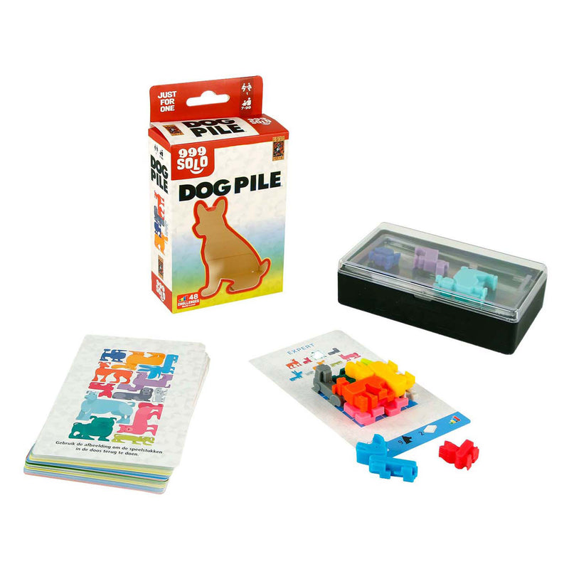 Afbeelding laden in galerijviewer, 999games 999 games dog pile denkspel (nederlands, 1 speler, vanaf 7 jaar, 48 opdrachten)