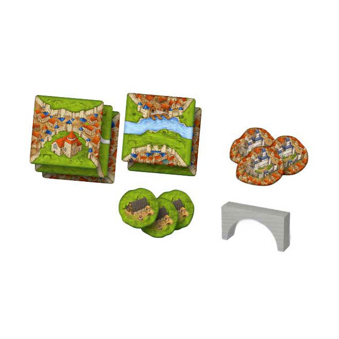 Afbeelding laden in galerijviewer, 999games 999 games carcassonne burchten bruggen uitbreiding