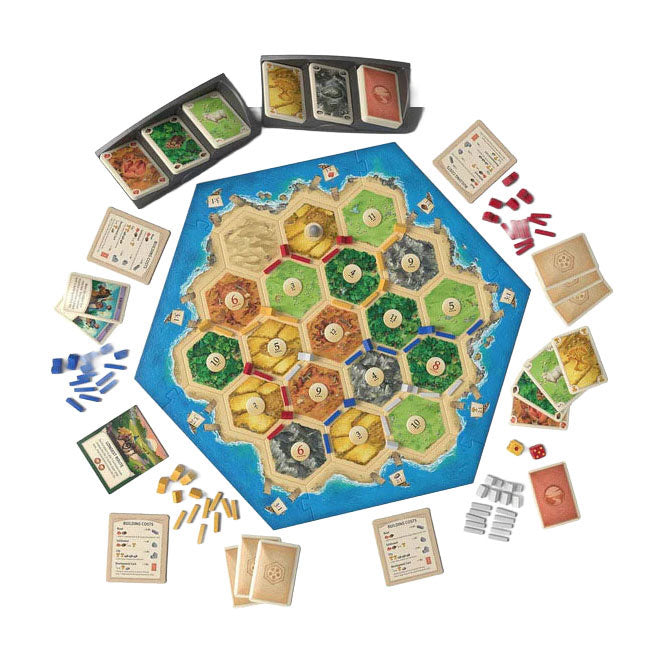Afbeelding laden in galerijviewer, Asmodee catan basegame 6th edition - en - engelse versie