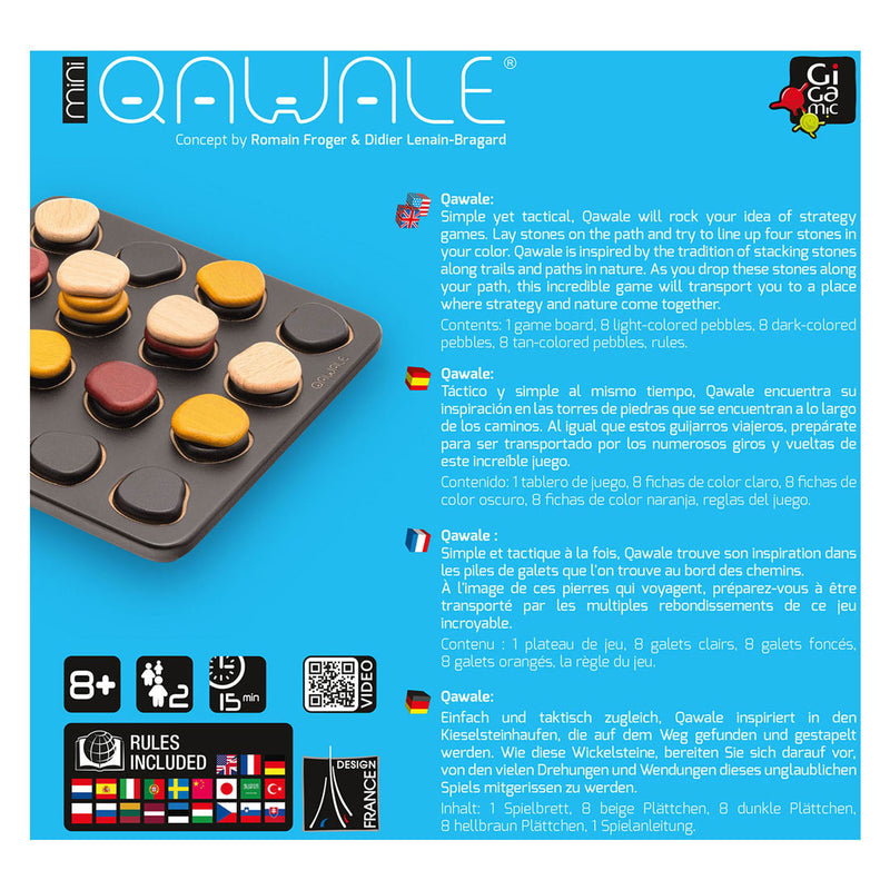 Afbeelding laden in galerijviewer, 999games gigamic - qawale mini - waar strategie en natuur samenkomen - twee spelersspel