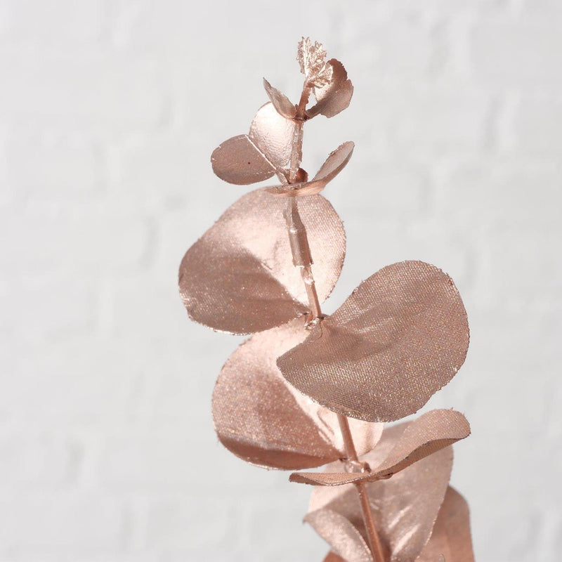 Afbeelding laden in galerijviewer, Boltze home decoratietak eucalyptus h81 cm kunststof roze