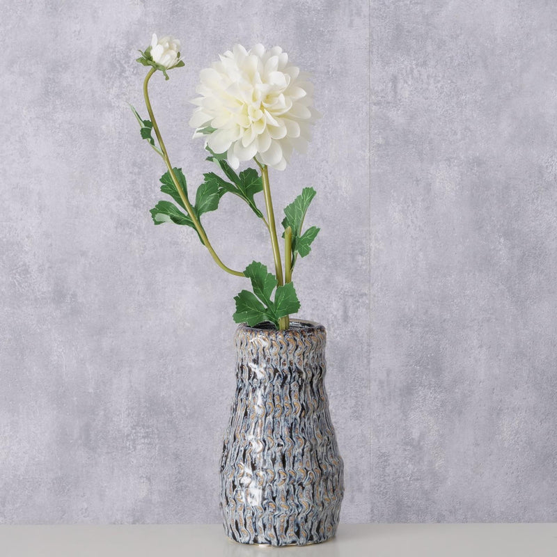 Afbeelding laden in galerijviewer, Boltze home vaas carpeto dia12x19,5cm porselein reactief glazuur