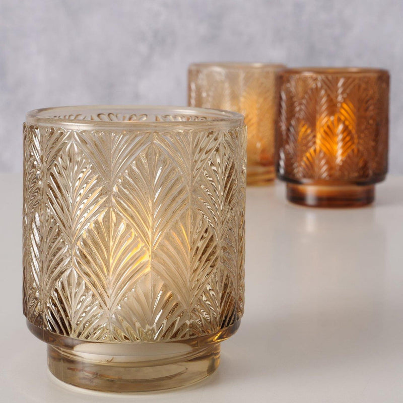 Afbeelding laden in galerijviewer, Boltze home windlicht outono ø6,8xh7,9cm