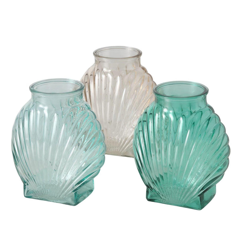Afbeelding laden in galerijviewer, Boltze home vaas coqua glas 16x10x18cm