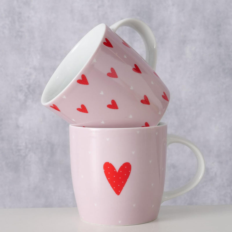 Afbeelding laden in galerijviewer, Boltze home mok milena 330ml porselein dia8,5x12cm