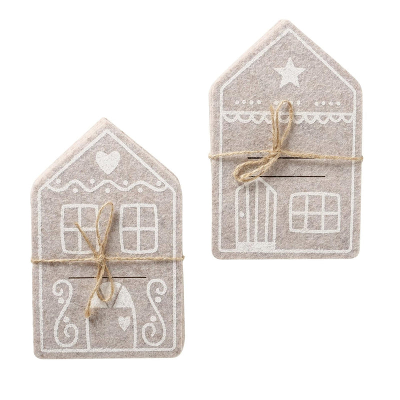 Afbeelding laden in galerijviewer, Boltze home bestekzakje ginger beige set a 4 stuks 10,5x16,5cm 2 assorti