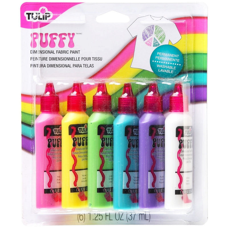 Afbeelding laden in galerijviewer, Tulip • 3d textielverf 37ml puffy 6st.