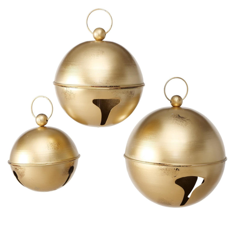 Afbeelding laden in galerijviewer, Boltze home hangerset annabella klok goud 3-delig ø18-21-24 cm