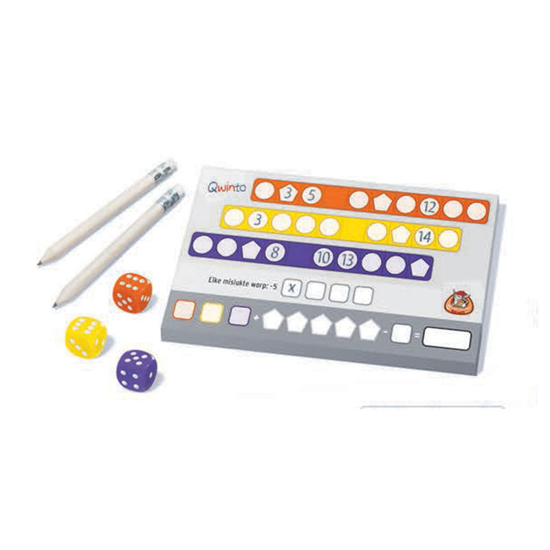 Afbeelding laden in galerijviewer, White goblin games qwinto qwinto