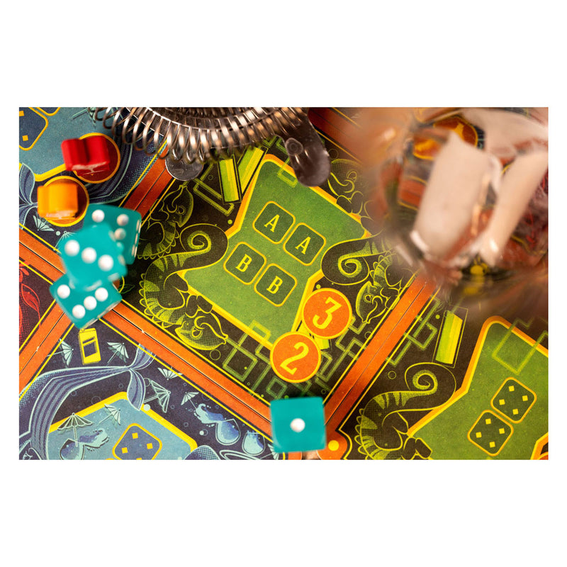Afbeelding laden in galerijviewer, White goblin games pina coladice dobbelspel - 2 tot 4 spelers