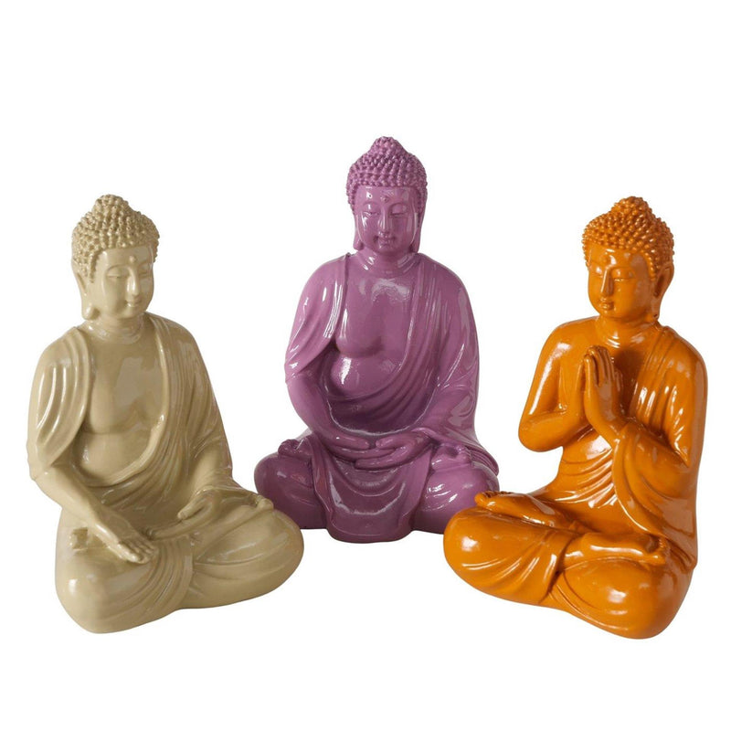 Afbeelding laden in galerijviewer, Boltze home figuur buddha 6,5x5x10cm 3 assorti