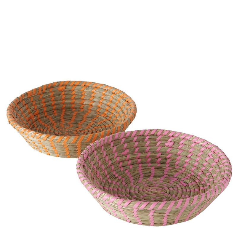 Afbeelding laden in galerijviewer, Boltze home mandje alia 25x25x6,5cm 2 assorti