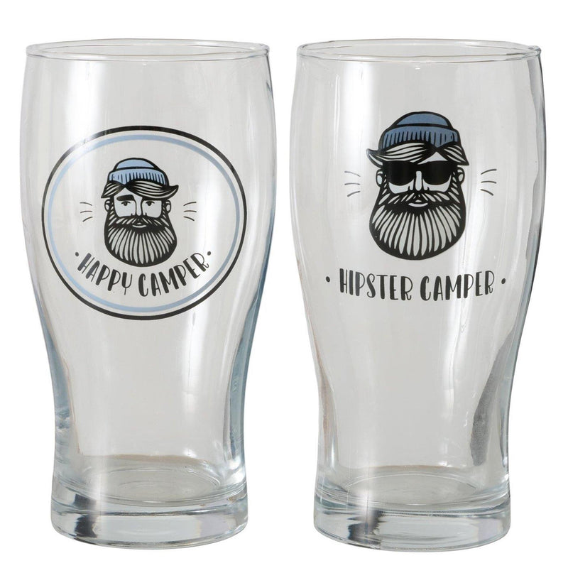 Afbeelding laden in galerijviewer, Boltze home bierglas camper ø8xh16cm