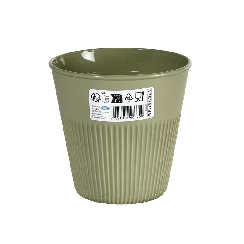 Afbeelding laden in galerijviewer, Duni kunststof beker hot stripes green 24cl