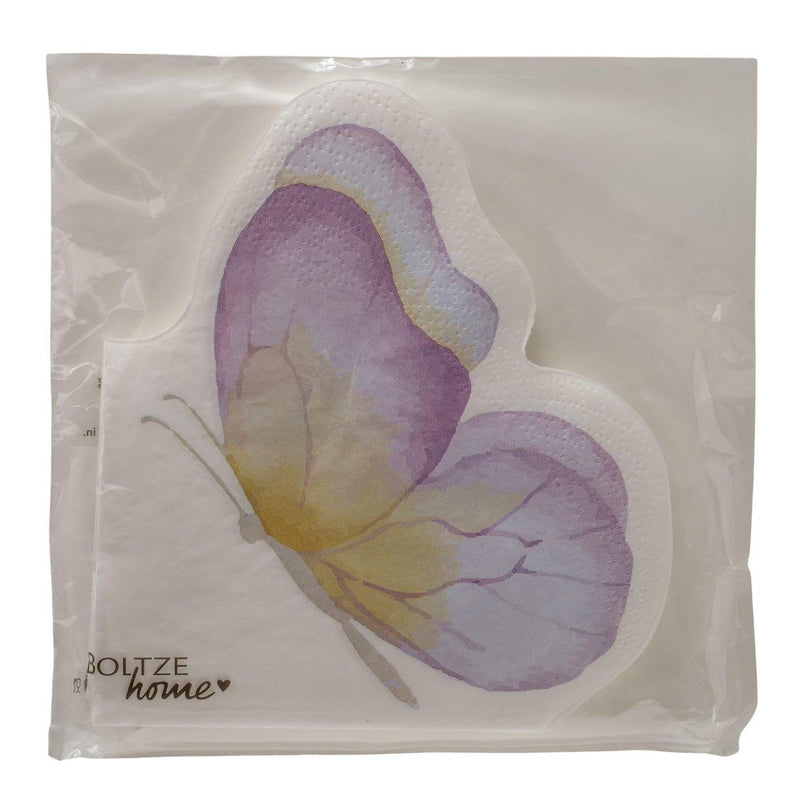 Afbeelding laden in galerijviewer, Boltze home servetten fantasy vlinder 16x15x1cm