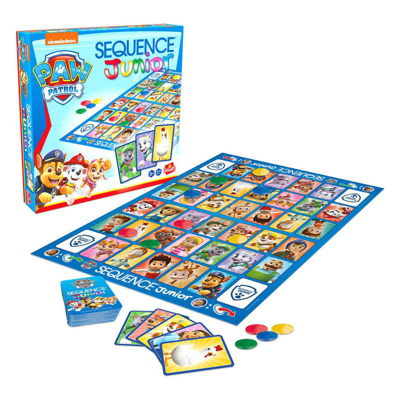 Afbeelding laden in galerijviewer, Goliath sequence paw patrol - bordspel - kinderspel - speel sequence met jouw favoriete paw patrol helden!