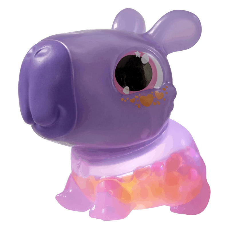 Afbeelding laden in galerijviewer, Goliath animagic let's glo capybara purple - speelfiguur - lichtgevende capybara