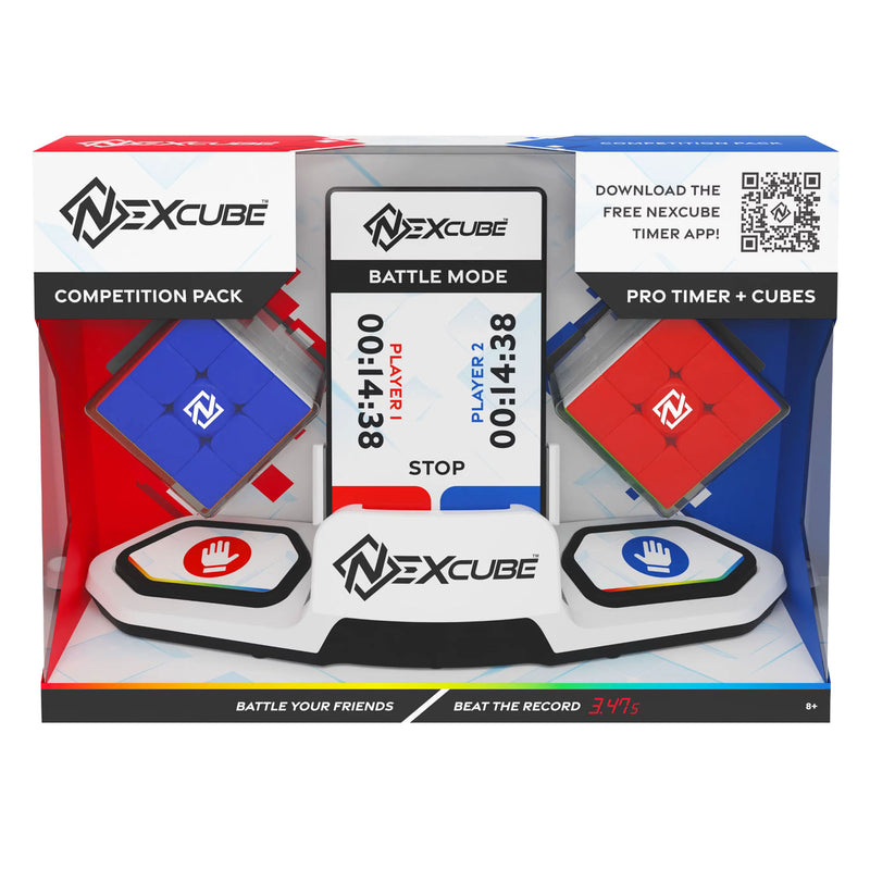 Afbeelding laden in galerijviewer, Goliath nexcube competition pack - breinbreker - speed cube - met 2 kubussen en een timer - snelste speedcube op de markt!