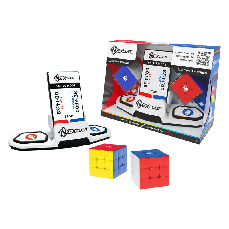 Afbeelding laden in galerijviewer, Goliath nexcube competition pack - breinbreker - speed cube - met 2 kubussen en een timer - snelste speedcube op de markt!