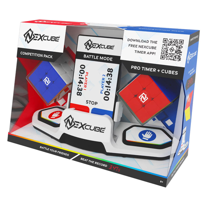 Afbeelding laden in galerijviewer, Goliath nexcube competition pack - breinbreker - speed cube - met 2 kubussen en een timer - snelste speedcube op de markt!
