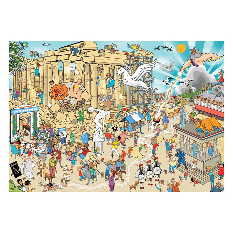 Afbeelding laden in galerijviewer, Goliath that's life city edition: athens legpuzzel - 1000st.