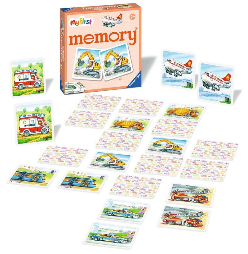 Afbeelding laden in galerijviewer, Ravensburger voertuigen memory