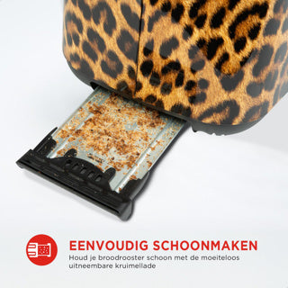 Afbeelding laden in galerijviewer, Bourgini broodrooster panter