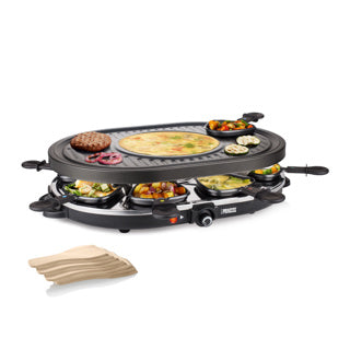 Afbeelding laden in galerijviewer, Princess raclette 8 oval grill party gourmet
