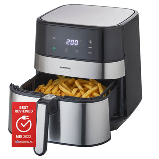 Afbeelding laden in galerijviewer, Inventum hetelucht friteuse gf500hld 5 l 1700w zwart