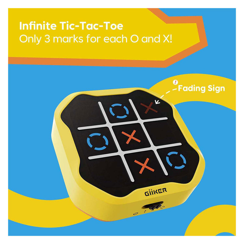 Afbeelding laden in galerijviewer, Giiker tic-tac-toe bolt spel - geel