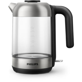 Afbeelding laden in galerijviewer, Philips waterkoker hd9339 80 glas met sensor verlichting