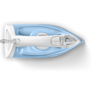 Afbeelding laden in galerijviewer, Philips stoomstrijkijzer gc1740 20 easyspeed blauw wit