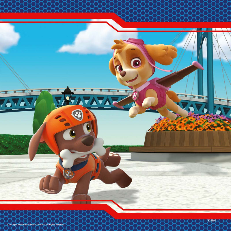 Afbeelding laden in galerijviewer, Ravensburger puzzel paw patrol: helden met vacht - 3x49 stukjes - kinderpuzzel