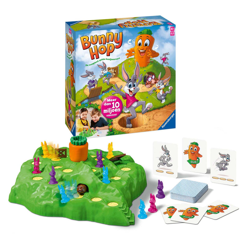 Afbeelding laden in galerijviewer, Ravensburger bunny hop bordspel