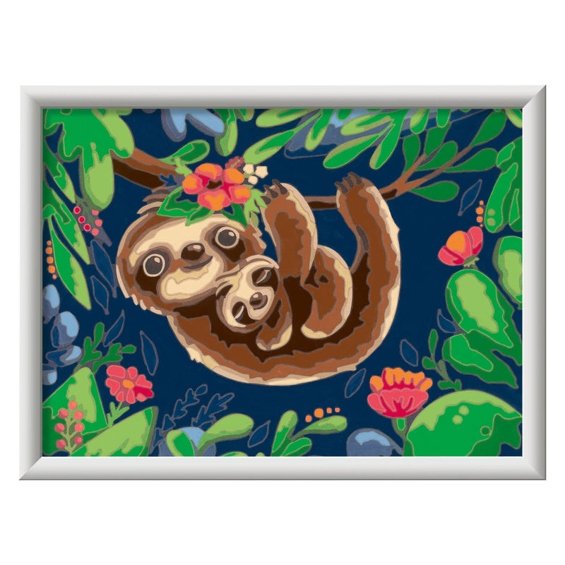 Afbeelding laden in galerijviewer, Ravensburger creart sweet sloths - schilderen op nummer voor kinderen
