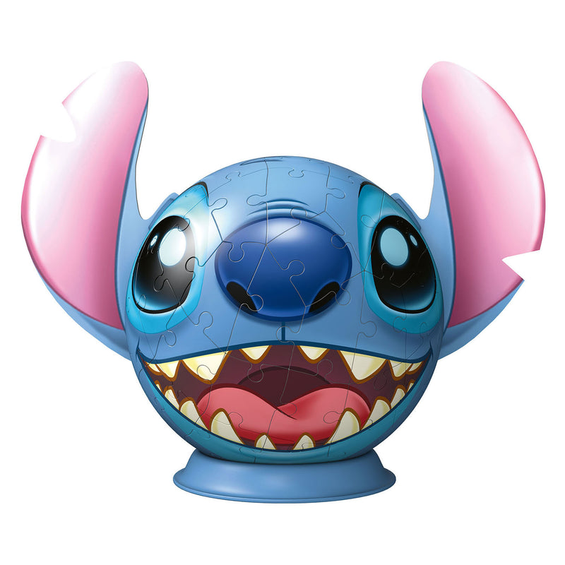 Afbeelding laden in galerijviewer, Ravensburger disney stitch met oren - 3d puzzel 72 stukjes