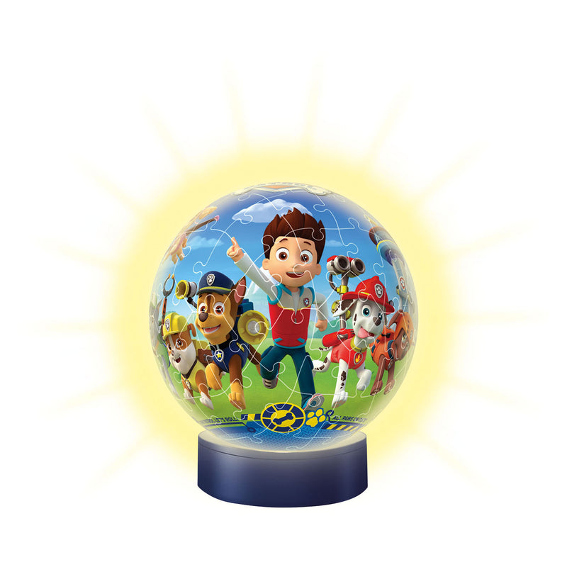 Afbeelding laden in galerijviewer, Ravensburger 3d puzzel paw patrol nachtlamp, 72st.