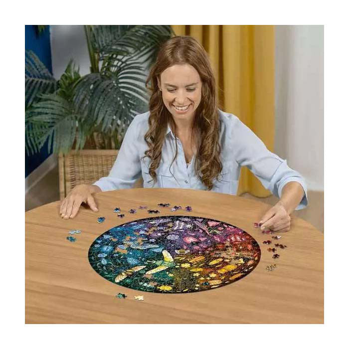 Afbeelding laden in galerijviewer, Ravensburger legpuzzel circle of colors insecten, 500st.