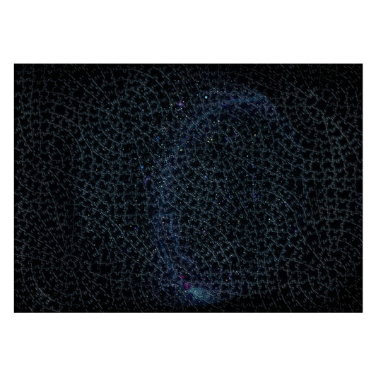 Afbeelding laden in galerijviewer, Ravensburger legpuzzel krypt universe glow 881 stukjes glow-in-the-dark.