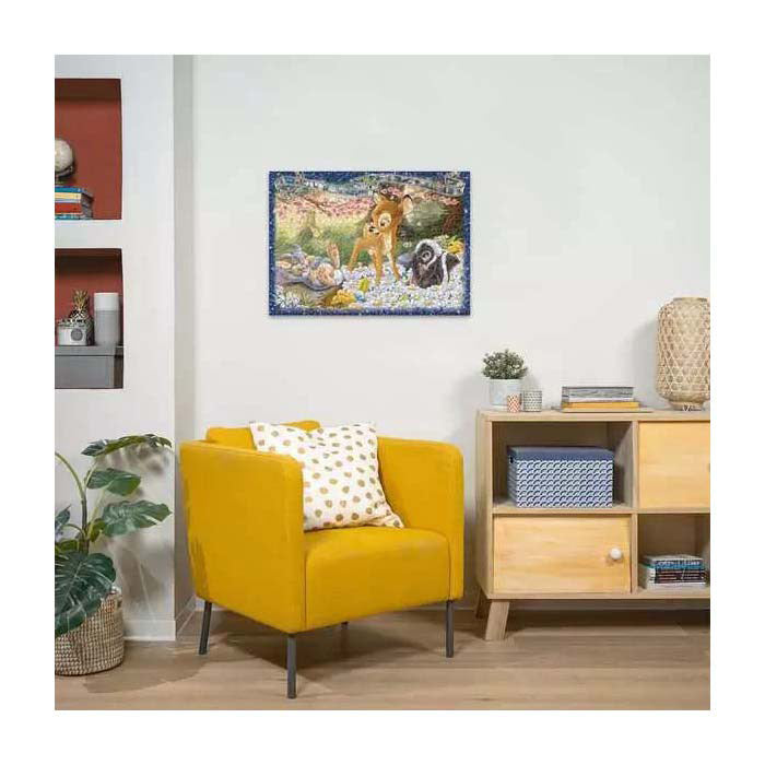Afbeelding laden in galerijviewer, Ravensburger puzzel disney bambi - legpuzzel 1000 stukjes collector's edition.