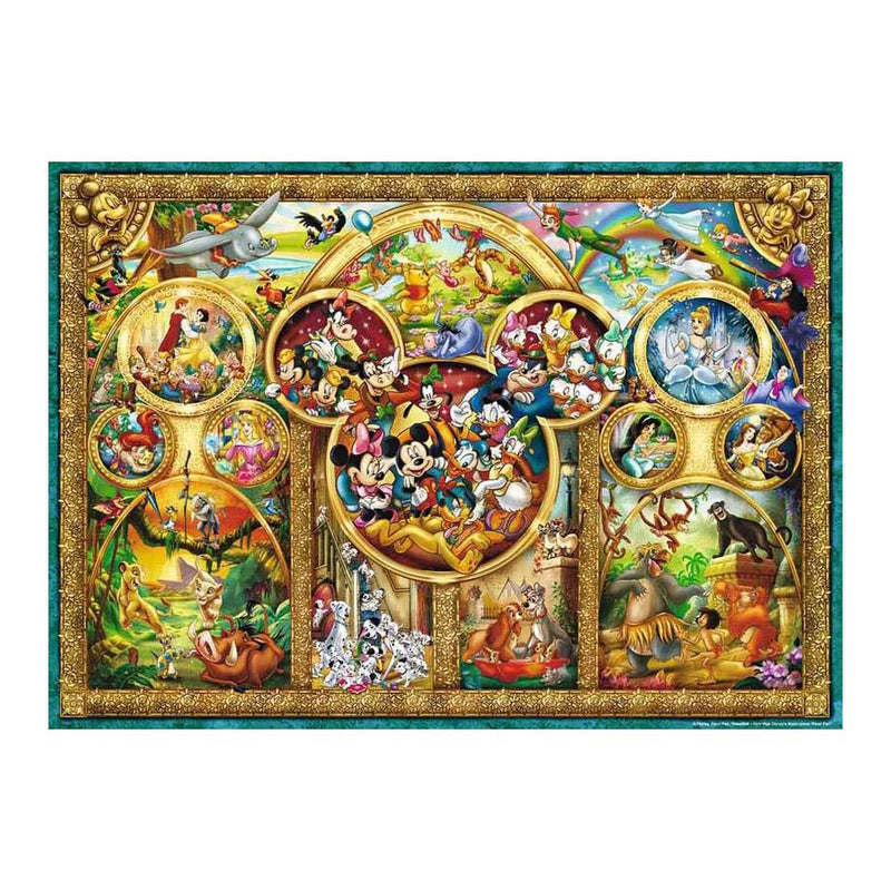 Afbeelding laden in galerijviewer, Ravensburger puzzel mooiste disney thema's - legpuzzel - 1000 stukjes