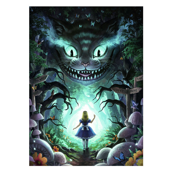Afbeelding laden in galerijviewer, Ravensburger puzzel disney legpuzzel alice in wonderland - 1000 stukjes.