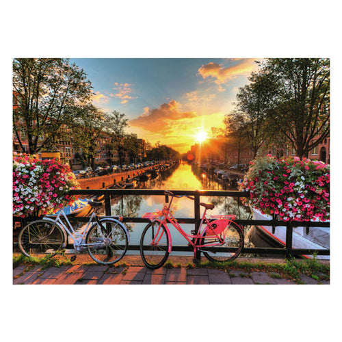 Afbeelding laden in galerijviewer, Ravensburger puzzel fietsen 1000st